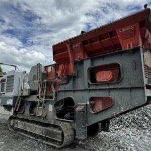 foto low hrs 46.5t crusher 400t/h mobil jaws Sandvik QJ340